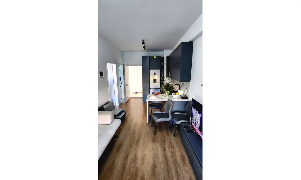 Shtepi ne shitje Apartament ne Tirane, 1+1, Mobilimi E mobiluar, Pagesa 85,200  Euro.