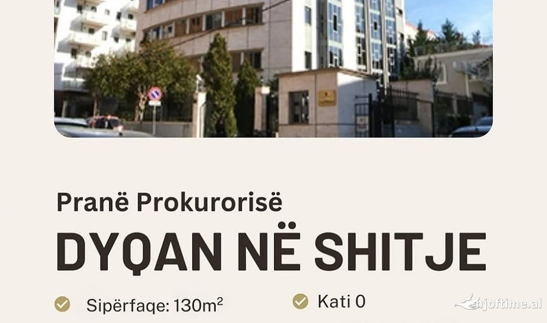 Dyqan ne shitje prane Prokurorise 