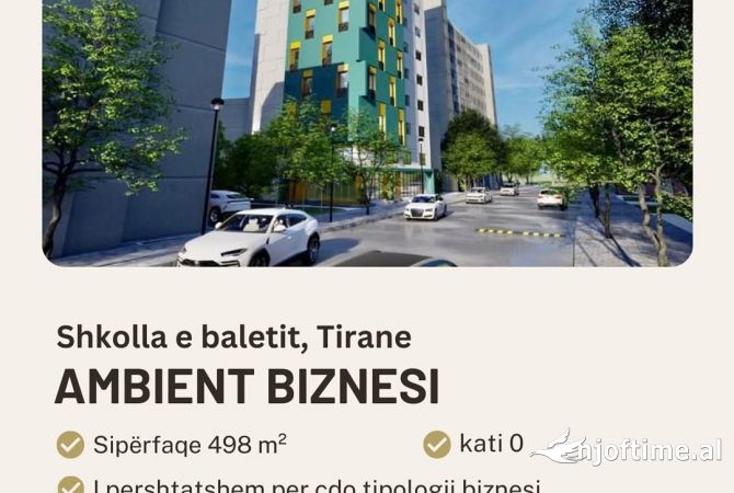 Ambjent bznesi ne shitje tek Shkolla e Baletit