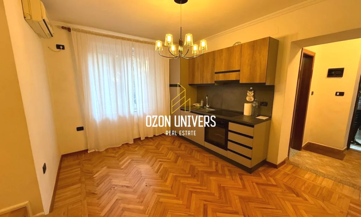 Shtepi me qera Apartament ne Tirane, 1+1, Mobilimi Pjeserisht e mobiluar, Pagesa 650  Euro.