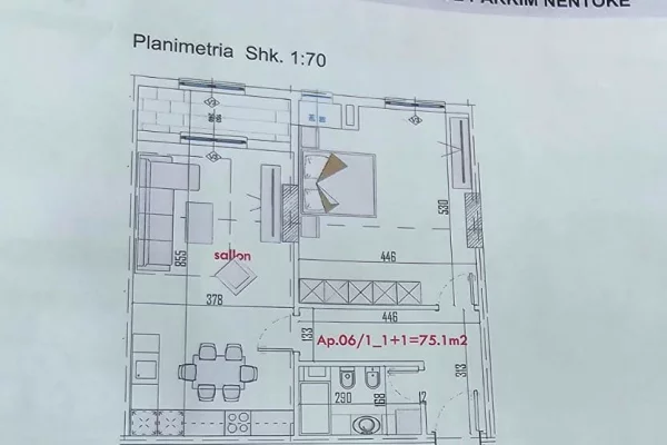 2 Apartamente 1+1 për Shitje - Color Splash Residence, Paskuqan