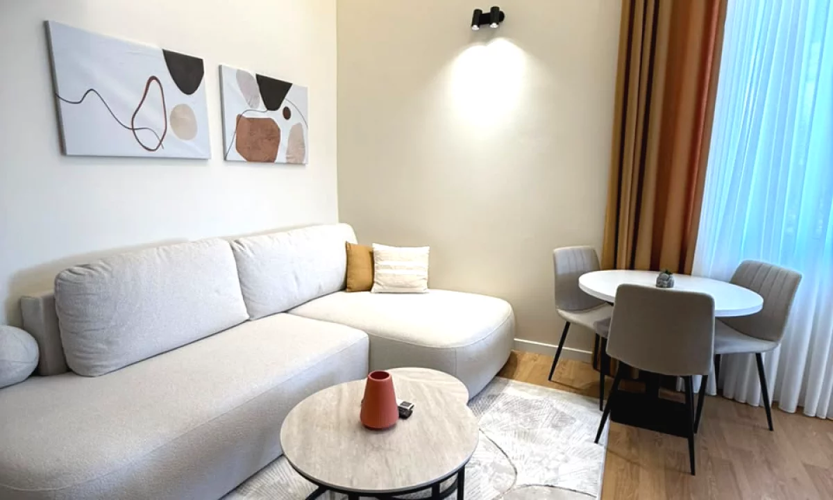 Shtepi me qera Apartament ne Tirane, 1+1, Mobilimi E mobiluar, Pagesa 650  Euro.