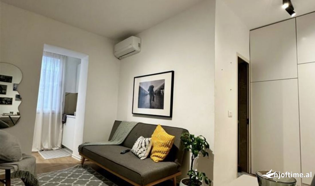 Shtepi me qera Apartament ne Tirane, 1+1, Mobilimi E mobiluar, Pagesa 620  Euro.