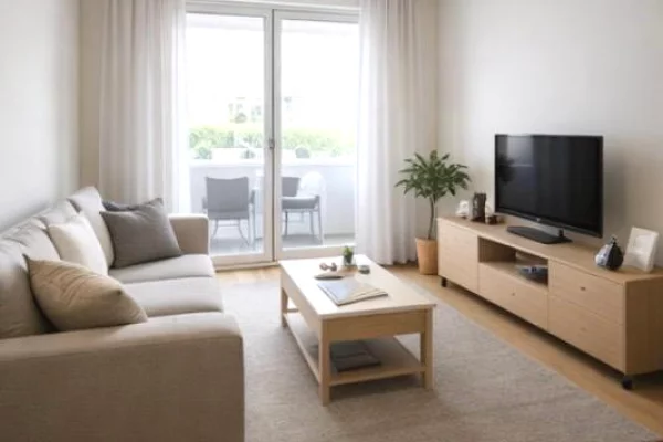 Jepet me qera apartament 2+1 Tregu elektrik 370 Euro