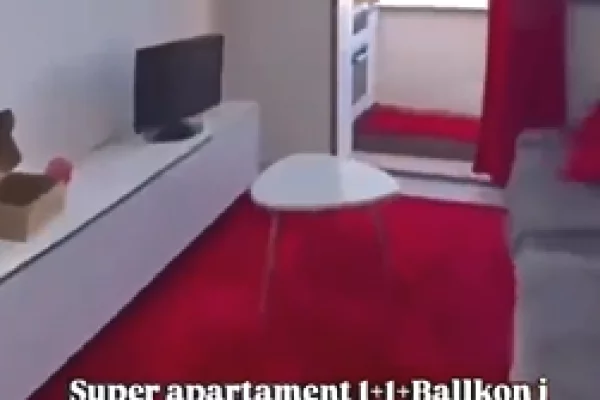 🏠 JEPET APARTAMENT 1+1 ME QIRA TEK MEDRESEJA, 500 mije leke