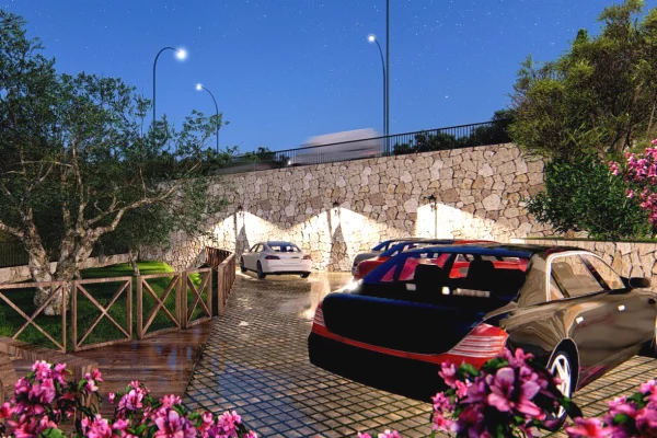 Shtepi ne shitje Duplex(shtepi me 2 kate) ne Himare, 2+1, Mobilimi Bosh, pa mobiluar, Pagesa 291,465  Euro.
