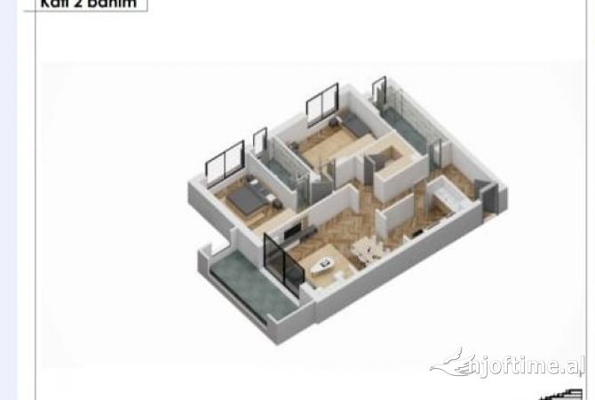 Apartment for sale in Tirana 2+1, Emty