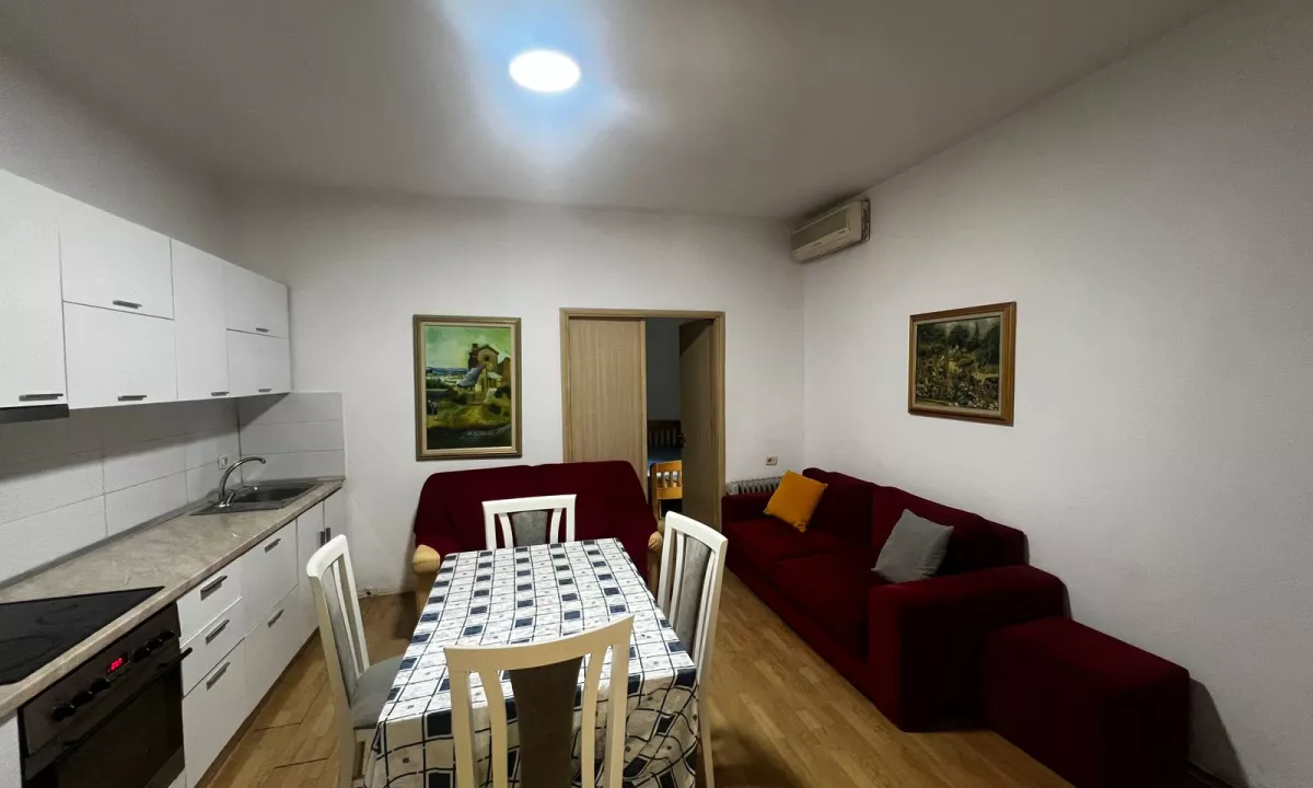 Shtepi me qera Apartament ne Tirane, 1+1, Mobilimi E mobiluar, Pagesa 450  Euro.