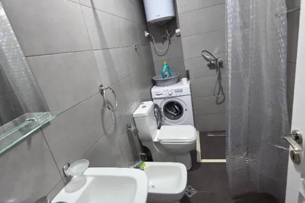 Shtepi me qera Apartament ne Tirane, 1+1, Mobilimi Pjeserisht e mobiluar, Pagesa 450  Euro.