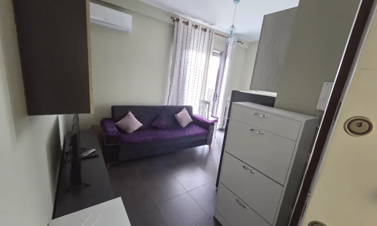 Shtepi me qera Apartament ne Tirane, 1+1, Mobilimi Pjeserisht e mobiluar, Pagesa 450  Euro.