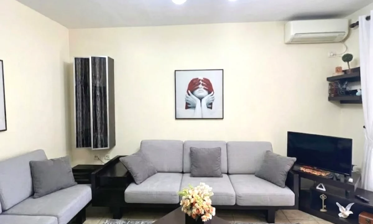 Shtepi me qera Apartament ne Tirane, 1+1, Mobilimi E mobiluar, Pagesa 450  Euro.