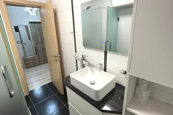 Shtepi me qera Apartament ne Tirane, 1+1, Mobilimi E mobiluar, Pagesa 50,000  Leke.