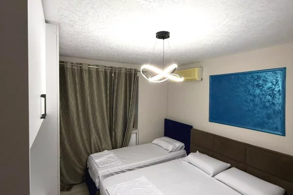 Shtepi me qera Apartament ne Tirane, 1+1, Mobilimi E mobiluar, Pagesa 50,000  Leke.