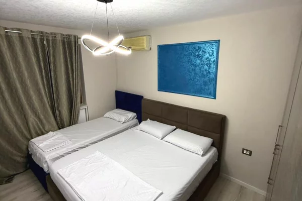 Shtepi me qera Apartament ne Tirane, 1+1, Mobilimi E mobiluar, Pagesa 50,000  Leke.