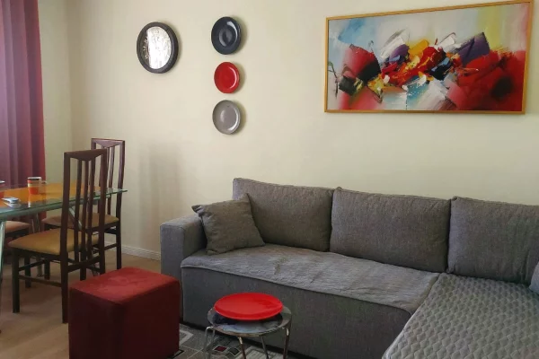 Shtepi me qera Apartament ne Tirane, 1+1, Mobilimi E mobiluar, Pagesa 48,000  Leke.