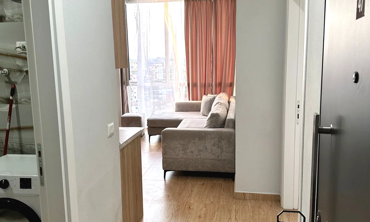 Shtepi me qera Apartament ne Tirane, 1+1, Mobilimi E mobiluar, Pagesa 50,000  Leke.