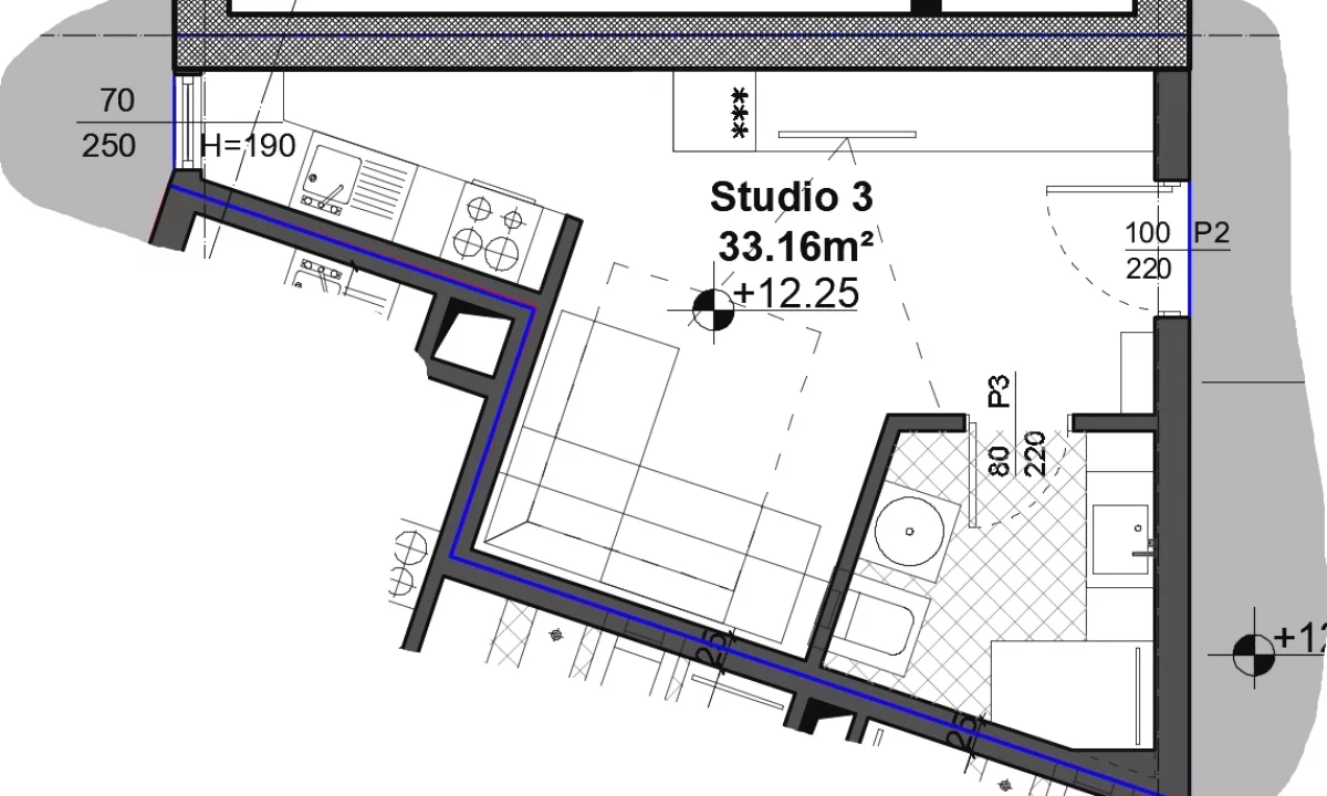 Shtepi ne shitje Apartament ne Tirane, Garsoniere, Mobilimi Bosh, pa mobiluar, Pagesa 41,500  Euro.