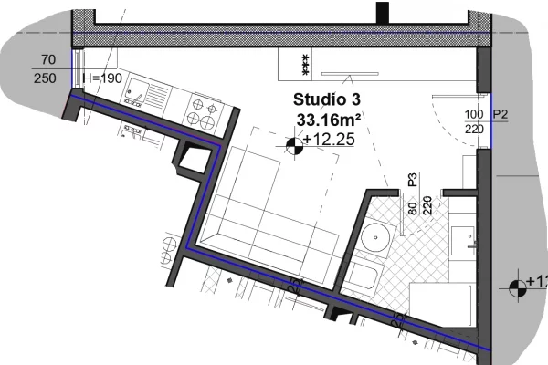 Shtepi ne shitje Garsoniere ne Tirane - 41,500 Euro
