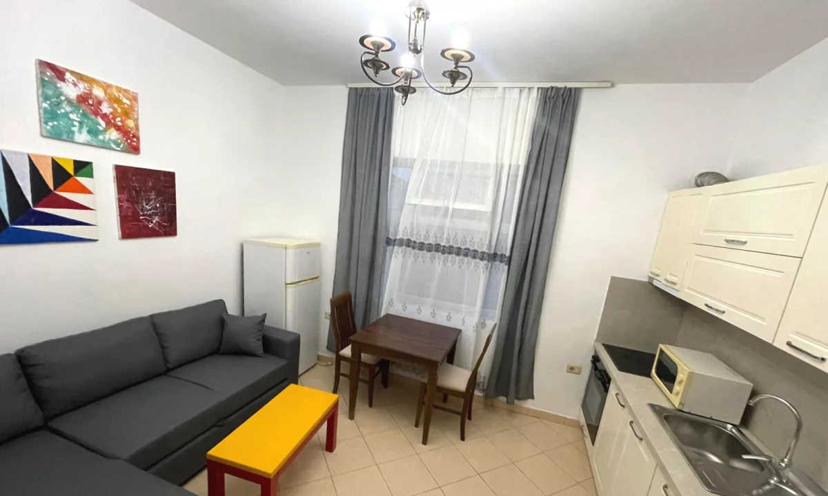 Shtepi me qera Apartament ne Tirane, 1+1, Mobilimi E mobiluar, Pagesa 35,000  Leke.