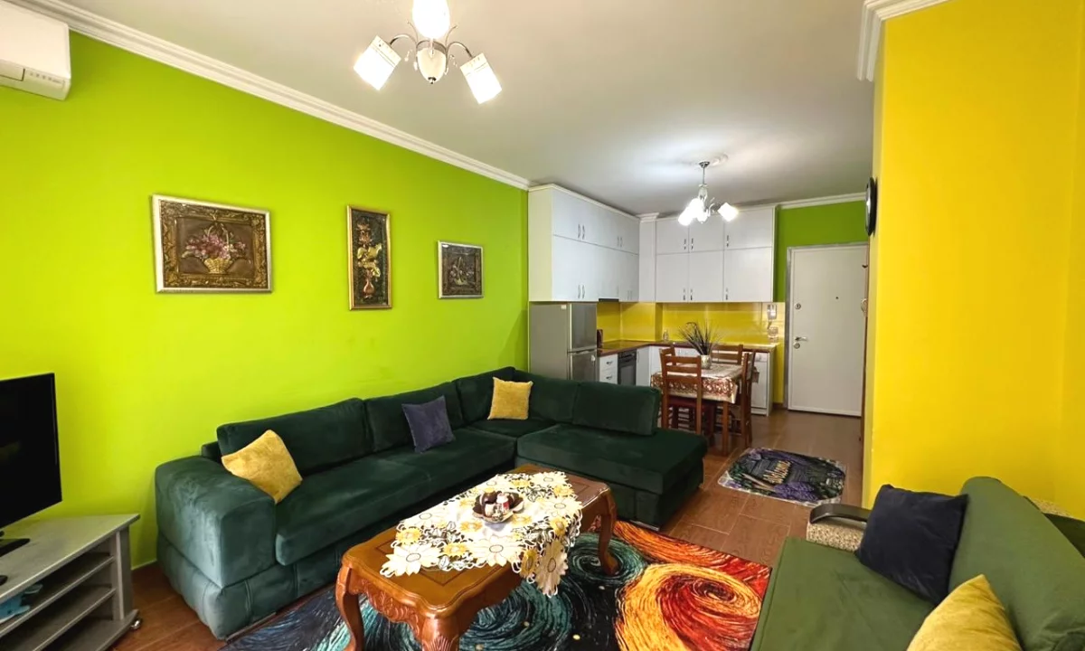 Shtepi me qera Apartament ne Tirane, 1+1, Mobilimi E mobiluar, Pagesa 50,000  Leke.