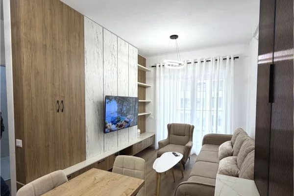 Shtepi me qera Apartament ne Tirane, 1+1, Mobilimi E mobiluar, Pagesa 45,000  Leke.