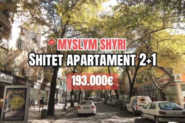 Shtepi ne shitje 2+1 ne Tirane - 193,000 Euro
