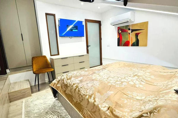 Shtepi me qera Apartament ne Tirane, 1+1, Mobilimi E mobiluar, Pagesa 65,000  Leke.