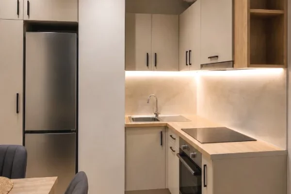 Shtepi ne shitje Apartament ne Tirane, 1+1, Mobilimi E mobiluar, Pagesa 88,000  Euro.