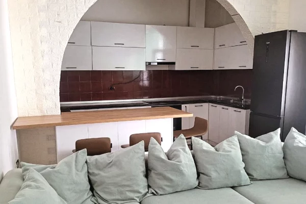 Shtepi me qera Apartament ne Tirane, 1+1, Mobilimi E mobiluar, Pagesa 45,000  Leke.