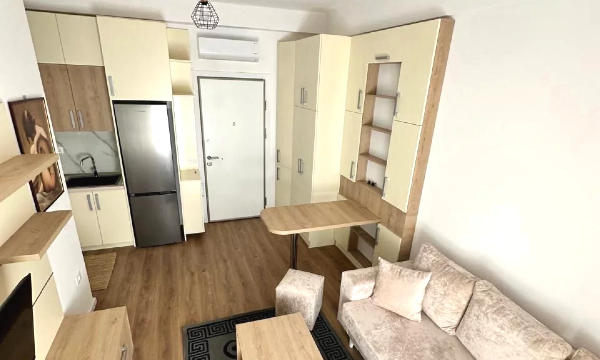Shtepi me qera Apartament ne Tirane, 1+1, Mobilimi E mobiluar, Pagesa 450  Euro.