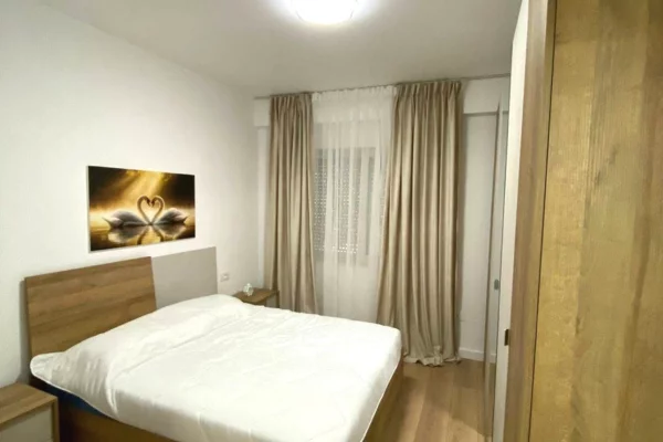 Shtepi me qera Apartament ne Tirane, 1+1, Mobilimi E mobiluar, Pagesa 60,000  Leke.