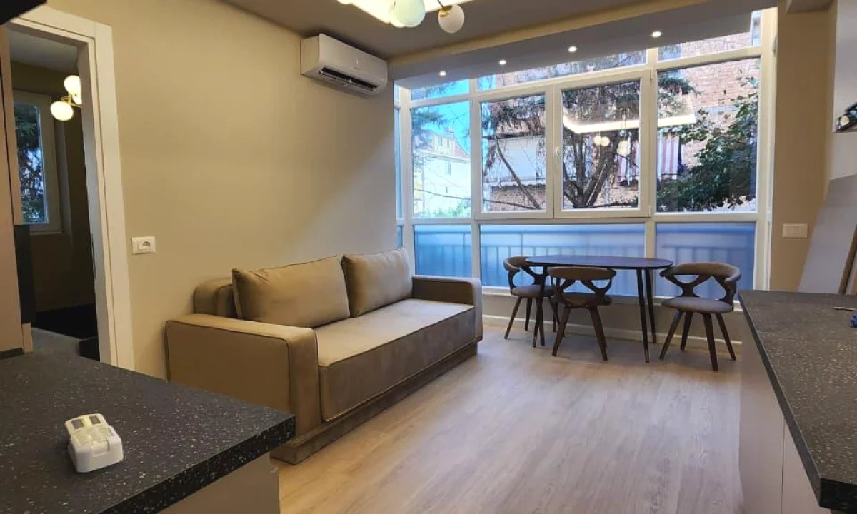 Shtepi ne shitje Apartament ne Tirane, 1+1, Mobilimi E mobiluar, Pagesa 115,000  Euro.