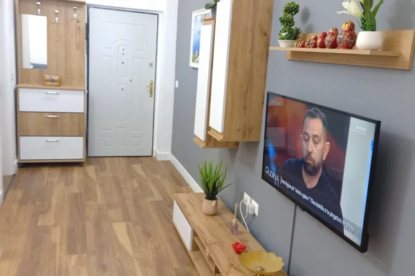 Shtepi me qera Apartament ne Tirane, 1+1, Mobilimi E mobiluar, Pagesa 65,000  Leke.