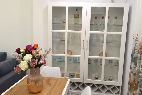 Shtepi me qera Apartament ne Tirane, 1+1, Mobilimi E mobiluar, Pagesa 65,000  Leke.