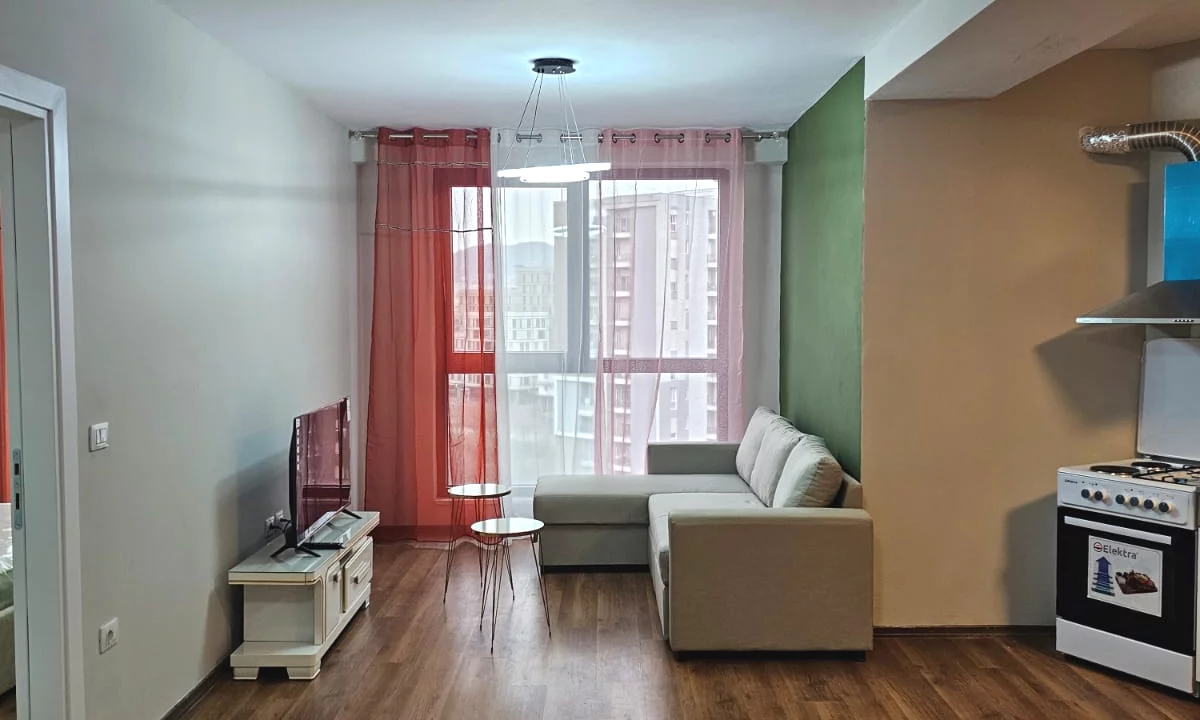 Shtepi ne shitje Apartament ne Tirane, 1+1, Mobilimi E mobiluar, Pagesa 128,700  Euro.