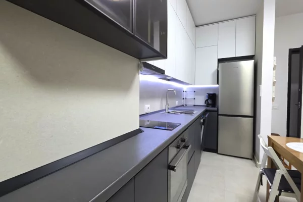 Shtepi me qera Apartament ne Tirane, 1+1, Mobilimi E mobiluar, Pagesa 550  Euro.