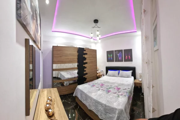 Shtepi me qera Apartament ne Tirane, 1+1, Mobilimi E mobiluar, Pagesa 500  Euro.