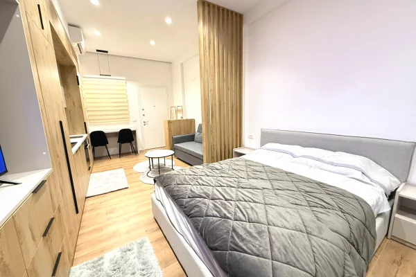 Shtepi ne shitje Apartament ne Tirane, Garsoniere, Mobilimi E mobiluar, Pagesa 55,000  Euro.