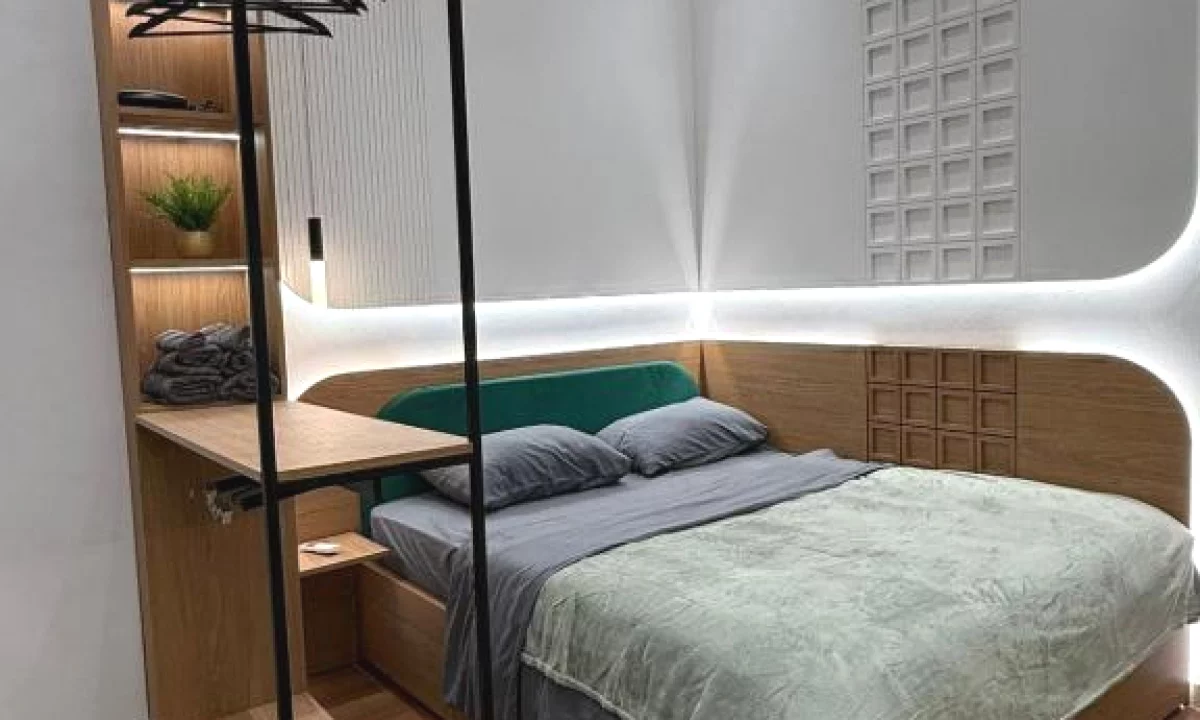 Shtepi ne shitje Apartament ne Tirane, 1+1, Mobilimi E mobiluar, Pagesa 95,000  Euro.
