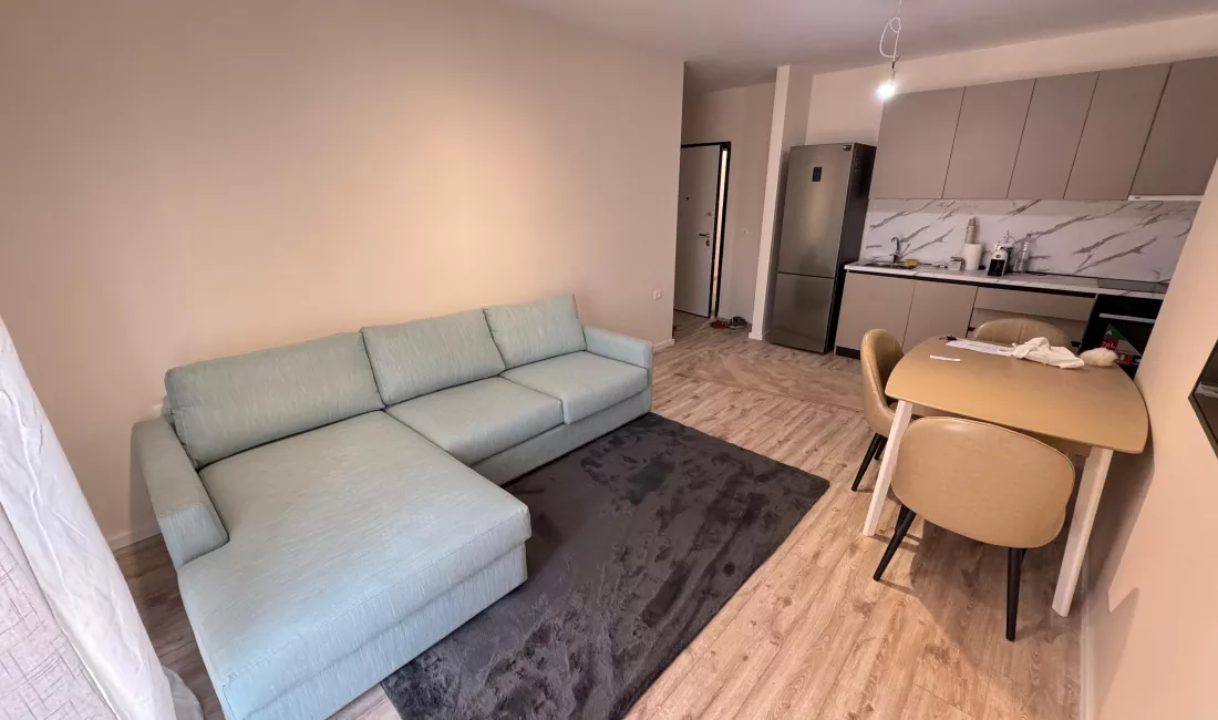 Shtepi me qera Apartament ne Tirane, 1+1, Mobilimi E mobiluar, Pagesa 60,000  Leke.