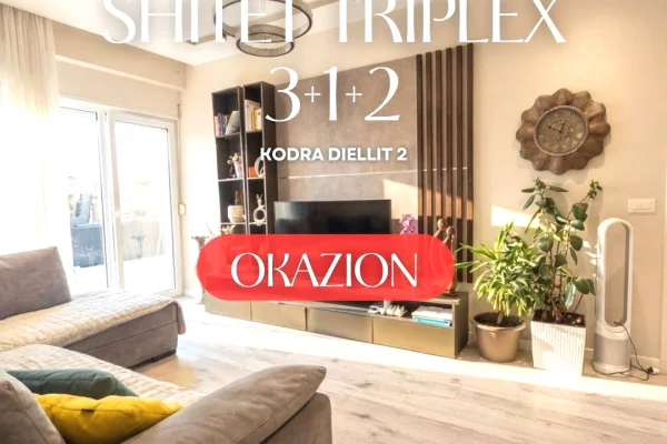 Shtepi ne shitje Apartament ne Tirane, 3+1, Mobilimi E mobiluar, Pagesa 335,000  Euro.