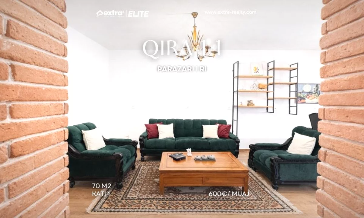 Shtepi me qera Apartament ne Tirane, 1+1, Mobilimi E mobiluar, Pagesa 500  Euro.