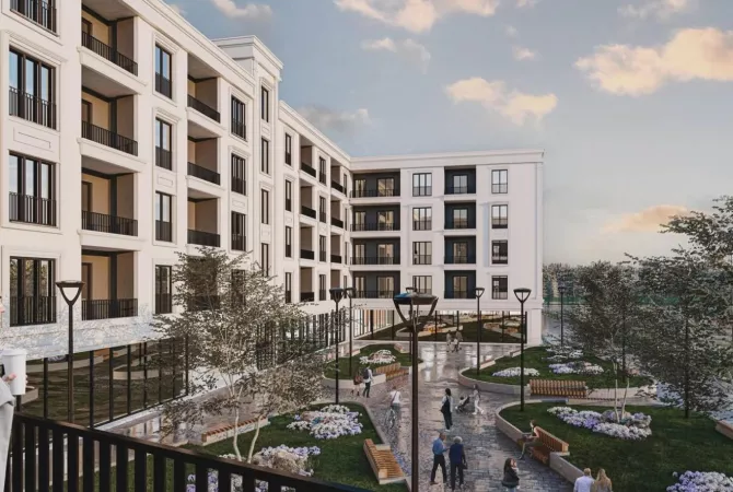 Shitet apartament 3+1+2+ballkon ne Kamez