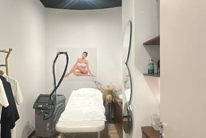 Jepet me qira ambjent biznesi ose shitet aktiviteti i qendres estetike ne Astir