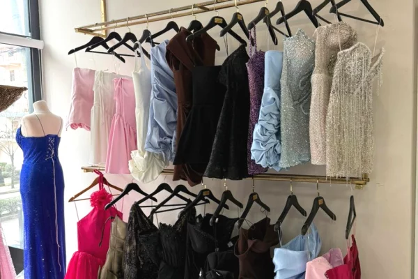 Shitet aktivitet biznesi fustanesh me qira ne Kamez 