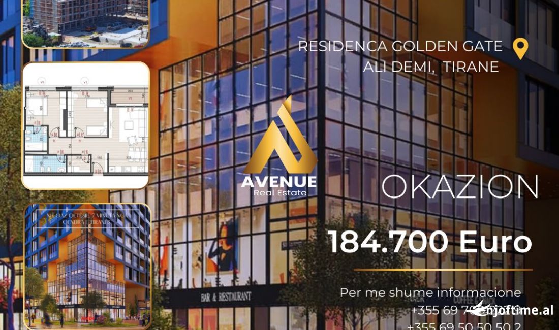 Shtepi ne shitje Apartament ne Tirane, 2+1, Mobilimi Bosh, pa mobiluar, Pagesa 184,700  Euro.