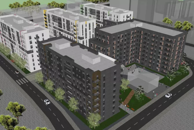 SHITET APARTAMENT 1+1, TIRANA ENTRY 2, PERBALL CASA ITALIA, TIRANE