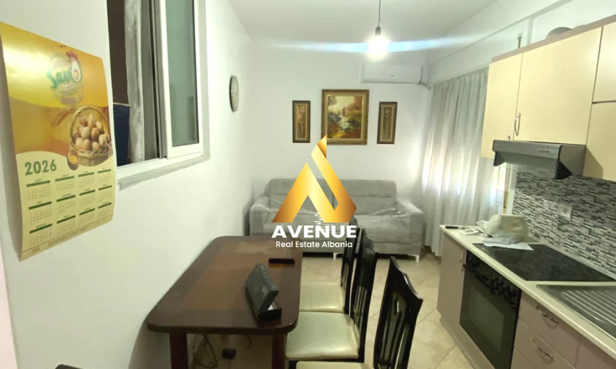 Shtepi me qera Apartament ne Tirane, 1+1, Mobilimi E mobiluar, Pagesa 50,000  Leke.