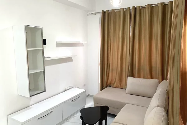 Shtepi me qera Apartament ne Tirane, 1+1, Mobilimi E mobiluar, Pagesa 40,000  Leke.