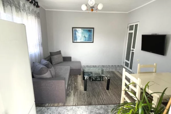 Shtepi ne shitje Apartament ne Tirane, 1+1, Mobilimi E mobiluar, Pagesa 107,000  Euro.
